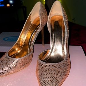 Rhinestone heels